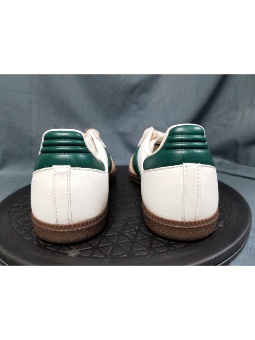 Adidas Samba OG Sneakers Off White Green Sand JR8843 Women's Size 6 NEW NO BOX! - Picture 7 of 11